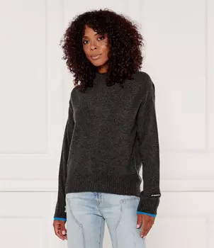 Свитер из шерсти Pinko DONSKOY Regular Fit, цвет grafite