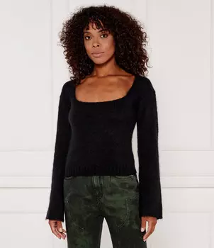 Свитер из шерсти Pinko RAGAMUFFIN Regular Fit, черный
