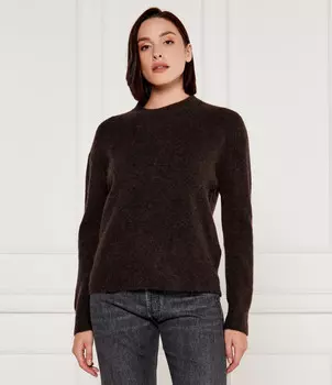 Свитер из шерсти Samse Samse ANOUR Loose fit, коричневый