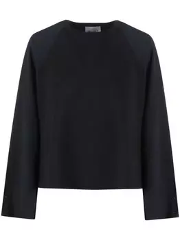 Свитер из шерсти телесного цвета Nude, черный