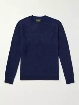 Свитер из смеси альпаки BEAMS PLUS, темно-синий