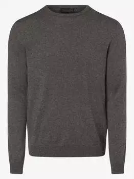 Свитер из смеси кашемира и шелка. Finshley & Harding, серый