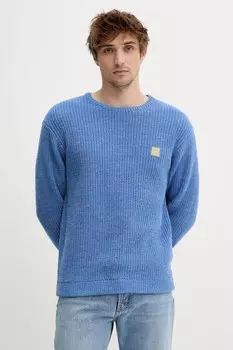 Свитер из смеси шерсти American Vintage, фиолетовый