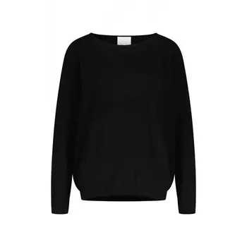 Свитер из смеси шерсти и кашемира. Allude, черный