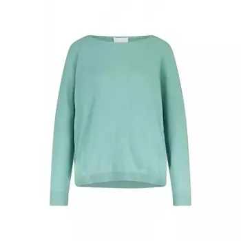 Свитер из смеси шерсти и кашемира. Allude, зеленый