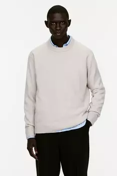 Свитер из смесового хлопка Arket, коричневый