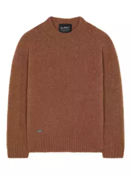 Свитер из смесового кашемира Alanui, коричневый