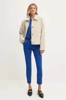 Свитер из смесового шелка United Colors of Benetton, синий