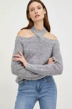 Свитер из смесовой шерсти Answear Lab, серый