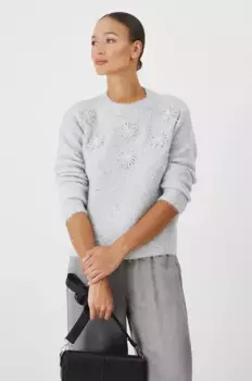 Свитер из смесовой шерсти Medicine, серый