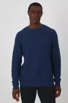 Свитер из смесовой шерсти Medicine, синий