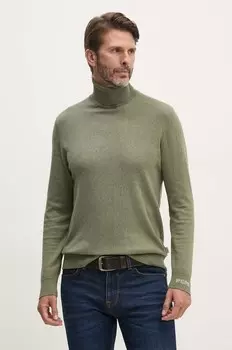 Свитер из смесовой шерсти NEW ANDRE TURTLE NECK Pepe Jeans, зеленый