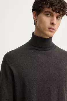 Свитер из смесовой шерсти Pepe Jeans НОВЫЙ ANDRE TURTLE NECK, серый