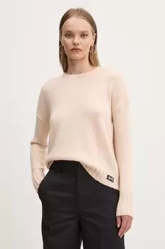 Свитер из смесовой шерсти Superdry, оранжевый