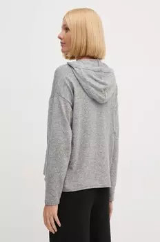 Свитер из смесовой шерсти United Colors of Benetton, серый