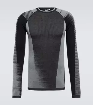 Свитер из смесовой шерсти Y-3, черный