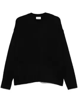 Свитер из ткани букле AMISH, черный