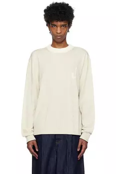 Свитер из трикотажа Jacquemus, бежевый