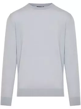 Свитер из вирджинской шерсти Colombo, синий