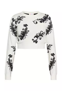 Свитер IZIA, белый черный