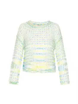 Свитер IZIA, цвет aqua multicolor