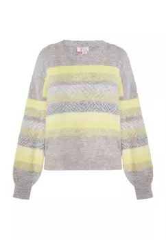 Свитер IZIA, цвет Grau Mehrfarbig