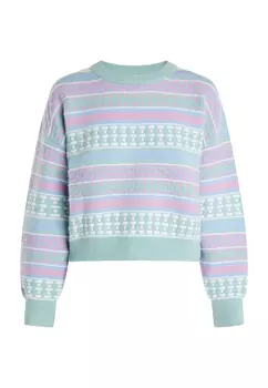 Свитер IZIA, цвет Mint Mehrfarbig