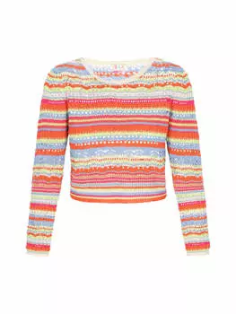 Свитер IZIA, цвет orange multicolor