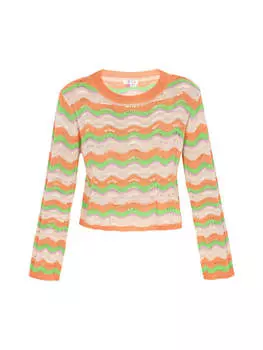 Свитер IZIA, цвет orange multicolor