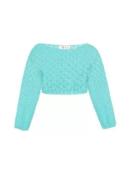 Свитер IZIA, цвет turquoise