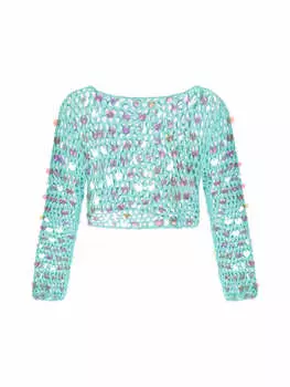Свитер IZIA, цвет turquoise