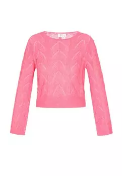 Свитер IZIA Fashion Look, цвет Pink/Light pink