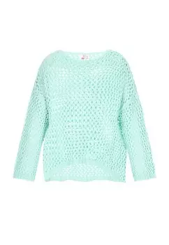 Свитер IZIA Fashion Look, зеленый