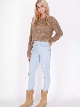 Свитер Izia, коричневый