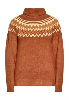 Свитер IZIA, коричневый