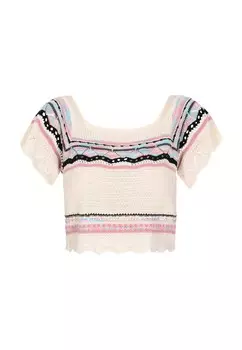 Свитер IZIA, натуральный белый