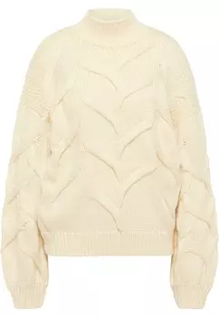 Свитер IZIA, шерсть белая