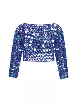 Свитер IZIA, синий