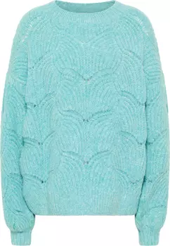 Свитер IZIA Strick, бирюзовый