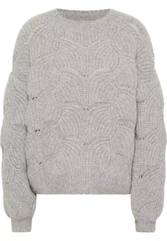Свитер IZIA Strick, светло-серый