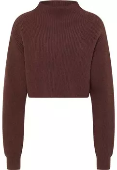 Свитер IZIA Sweater, темно-коричневый