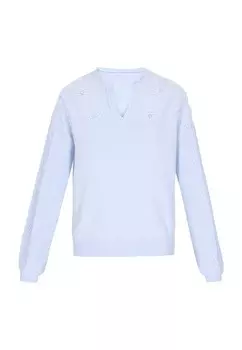 Свитер IZIA, темно-синий