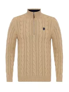 Свитер Jacey Quinn Edward, кэмел