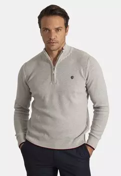 Свитер Jacey Quinn, серый меланж