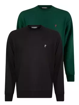 Свитер Jacey Quinn Sweatshirt, цвет green/black