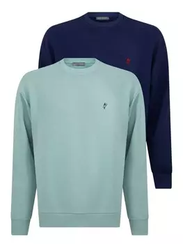 Свитер Jacey Quinn Sweatshirt, цвет light blue/dark blue