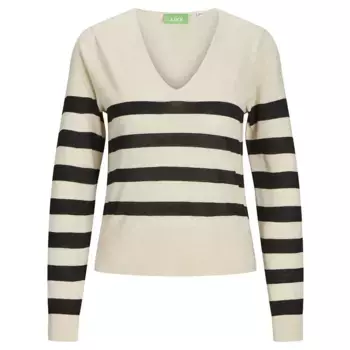 Свитер Jack & Jones Athena JJXX v neck, бежевый