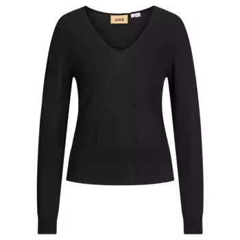 Свитер Jack & Jones Athena JJXX v neck, черный