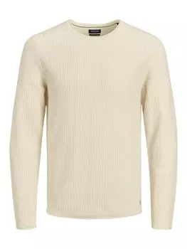 Свитер JACK & JONES CARLOS, кремовый
