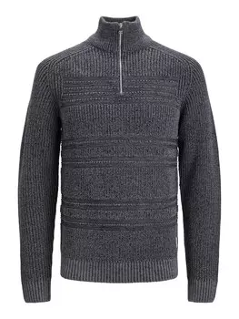Свитер JACK & JONES DAVIS, антрацит